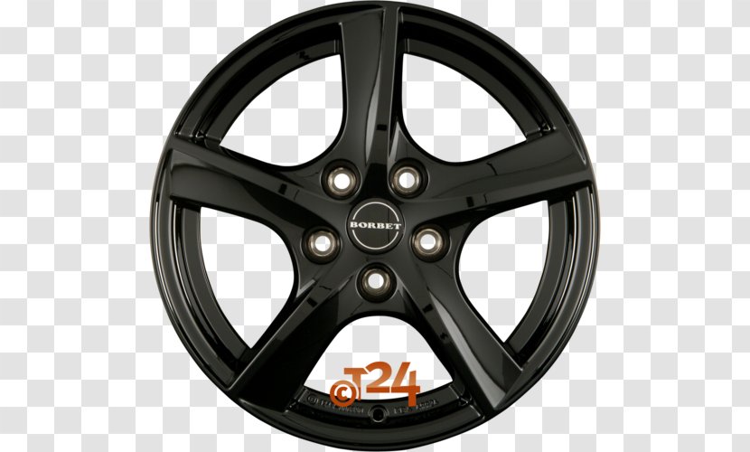 Autofelge Alloy Wheel Rim Car - Spoke Transparent PNG