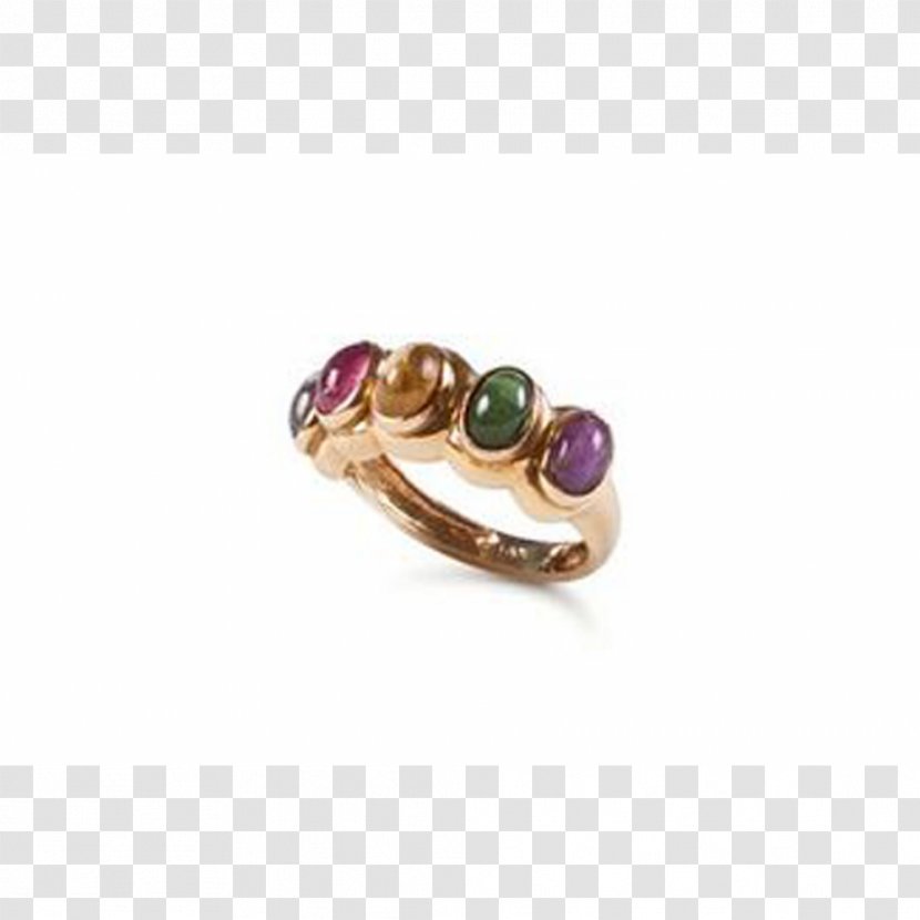 Amethyst Ring Ruby Cabochon Gemstone - Cobochon Jewelry Transparent PNG