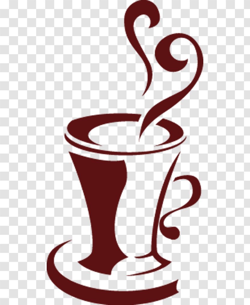 Coffee Cup Tea Espresso Cafe - Silhouette - Diner Transparent PNG