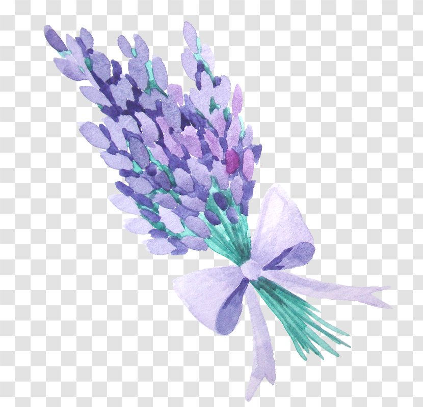 Lavender Flower Nosegay - Cut Flowers - Bouquet Transparent PNG