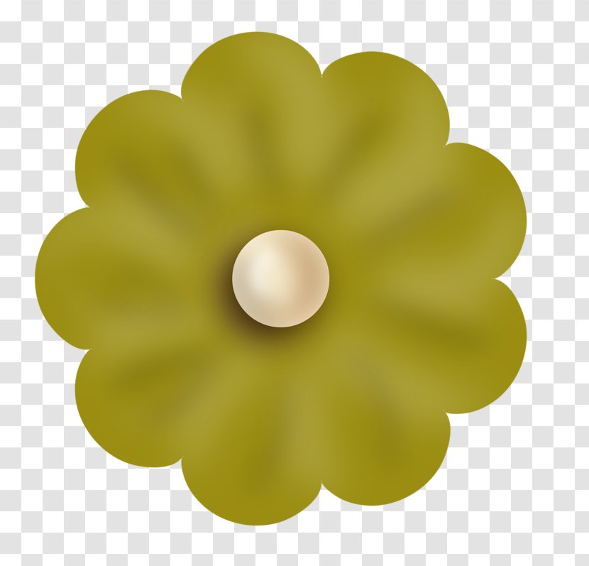 Symbol Illustration - Petal - Green Flowers Transparent PNG
