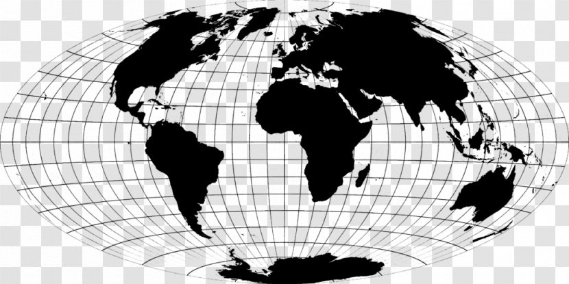 World Map Projection Transparent PNG