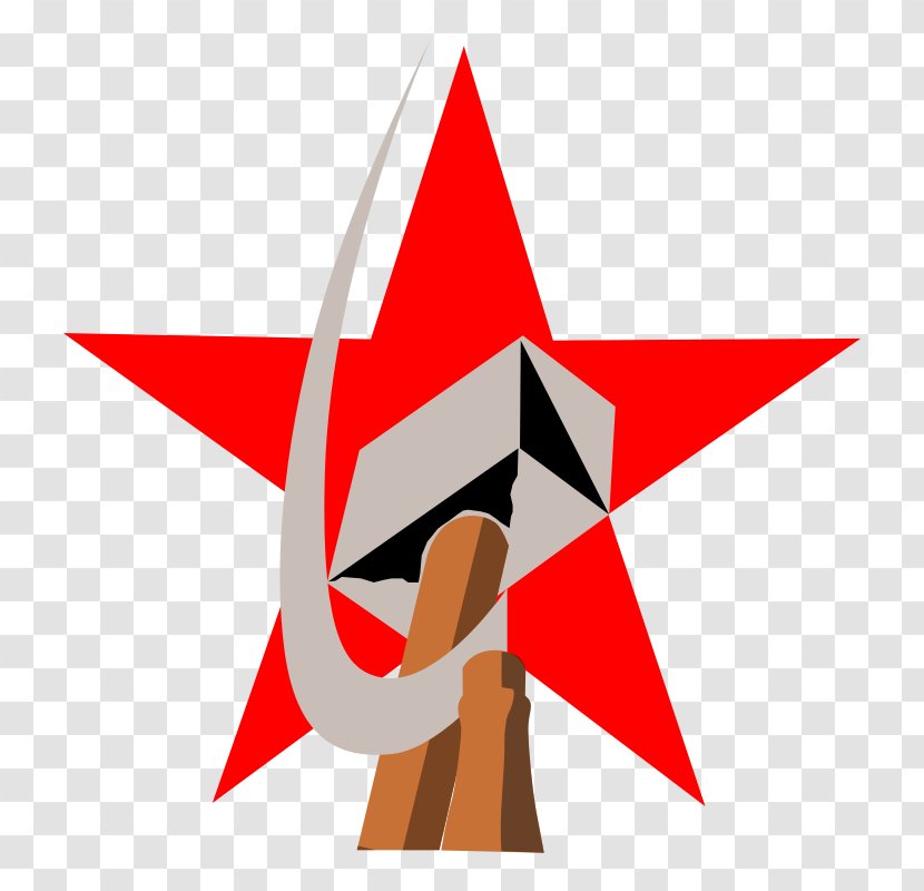 Soviet Union Hammer And Sickle Communism Clip Art - Images Transparent PNG