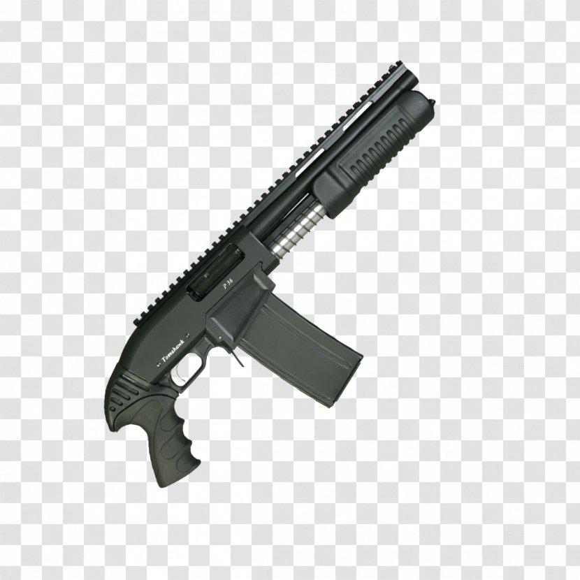 Weapon Shotgun Firearm Gun Barrel Pump Action - Silhouette - Páscoa Transparent PNG