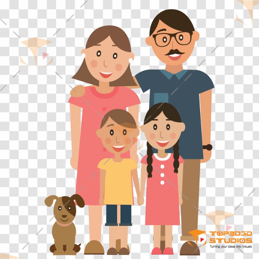 Family Illustration Clip Art Image Child - Smile Transparent PNG
