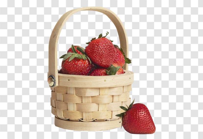Strawberry Basket Food Transparent PNG