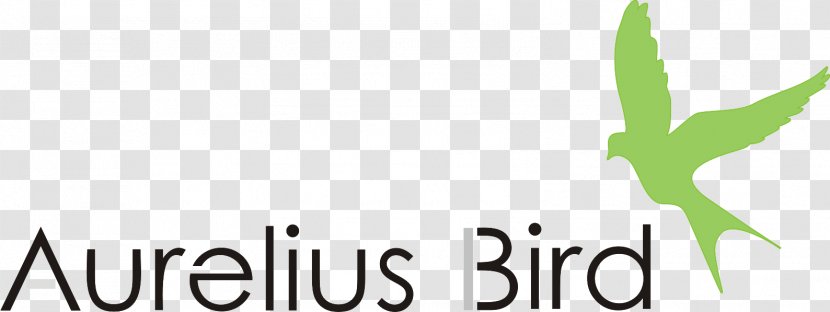 Logo Aurelius AG Computer Square Meter Font - Bird Transparent PNG