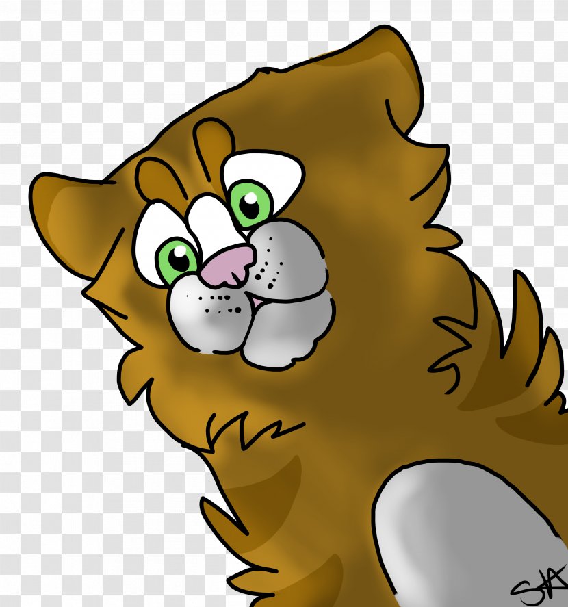 Whiskers Tiger Cat Bear Canidae - Mammal - Lucky Cartoon Transparent PNG
