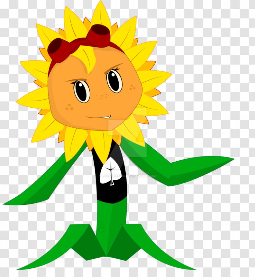 Clip Art Illustration Sunflower M Cartoon Character - Solar Flare Transparent PNG