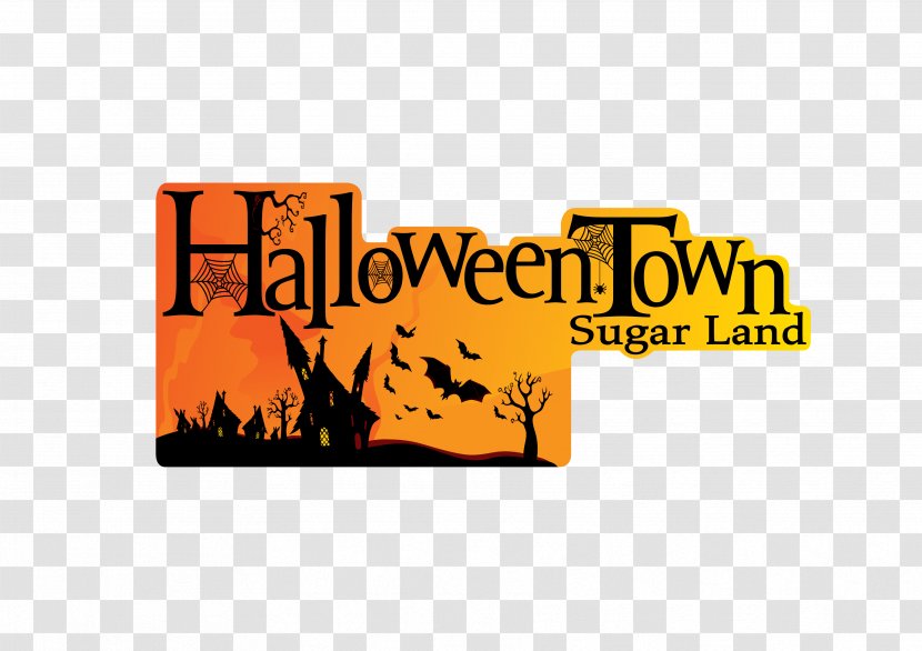 Halloweentown Sugar Land Logo Font Brand - Return To - Label Transparent PNG