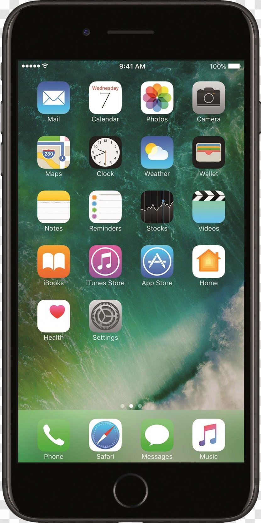 IPhone 7 Plus Telephone Apple 6 - Cellular Network - Mobile Phone Transparent PNG