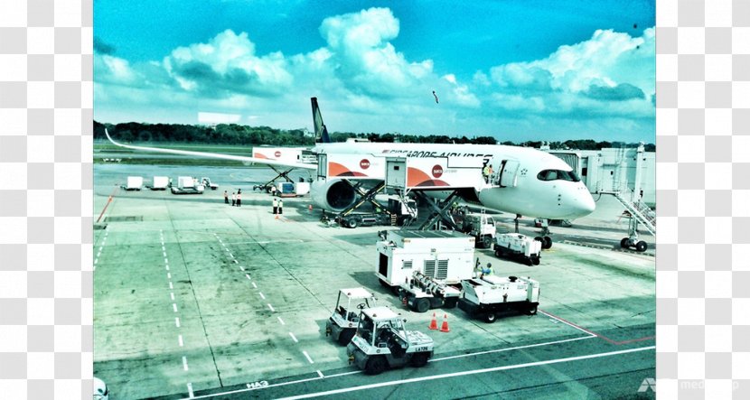 Wide-body Aircraft Air Travel Airline Narrow-body - Freight Transport - Changi Airport Transparent PNG