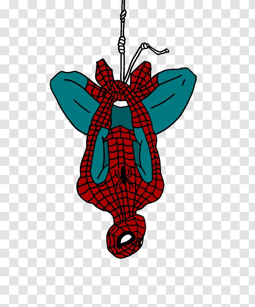Spider-Man In Television Drawing Spider-Man: Back Black Clip Art - Tree - Spider-man Transparent PNG