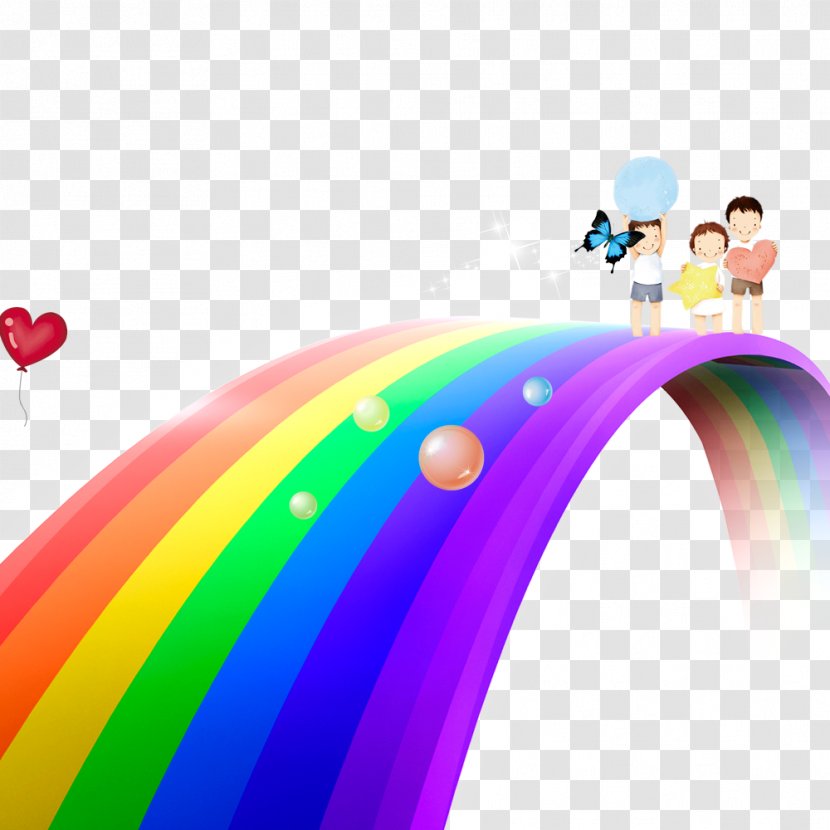 Rainbow Cartoon Bifrxf6st Download - Bridge Transparent PNG