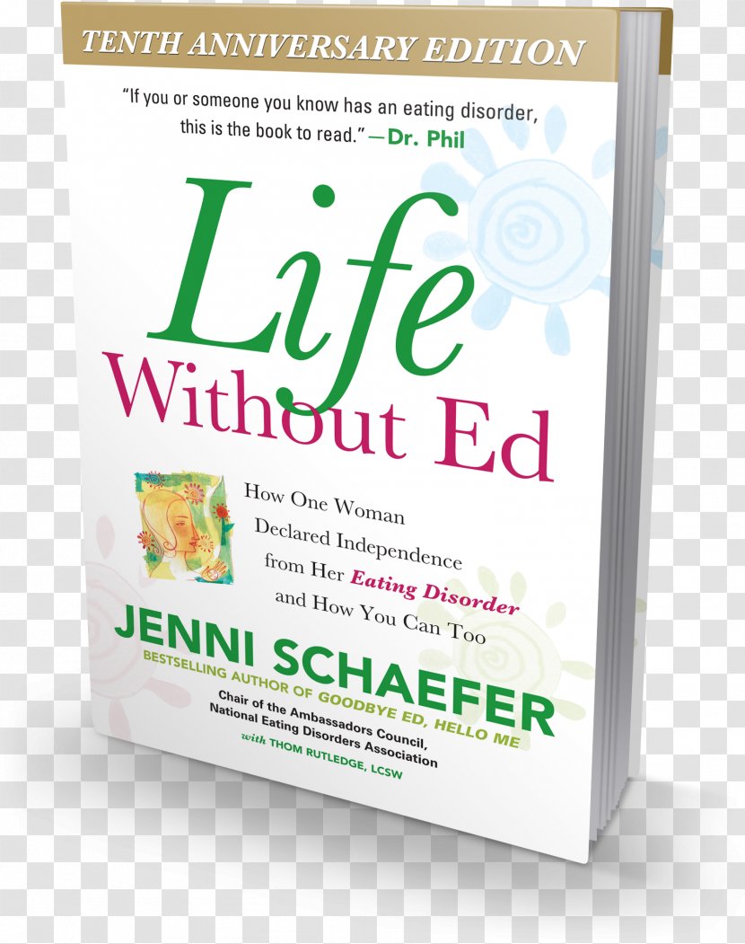 Life Without Ed Understanding Eating Disorders Mental Disorder - Writer - Book Transparent PNG