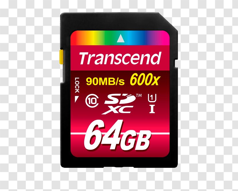 SDXC Secure Digital Flash Memory Cards Computer Data Storage SDHC - Sdhc - Camera Transparent PNG