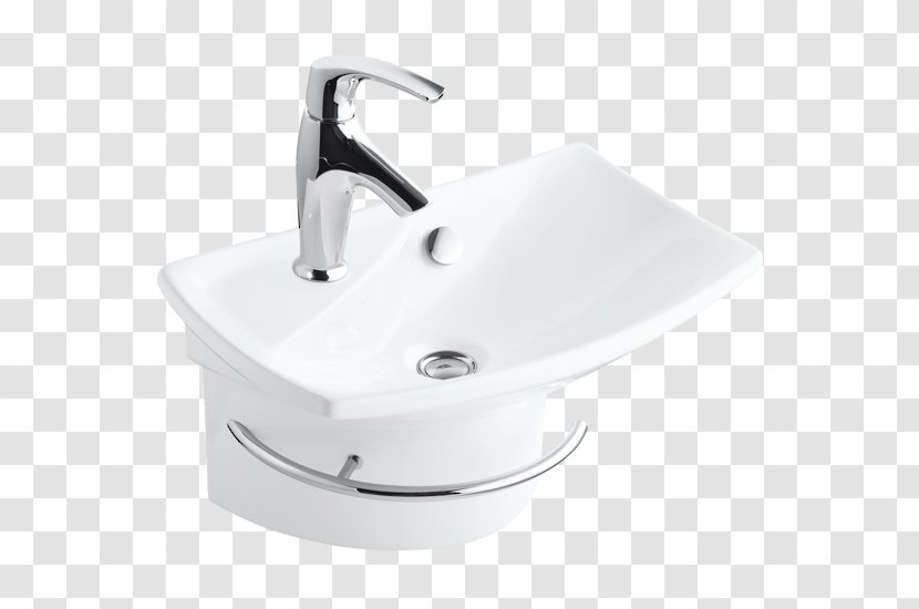 Sink Kohler Co. Toilet Tap Bathroom - Ceramic Basin Transparent PNG