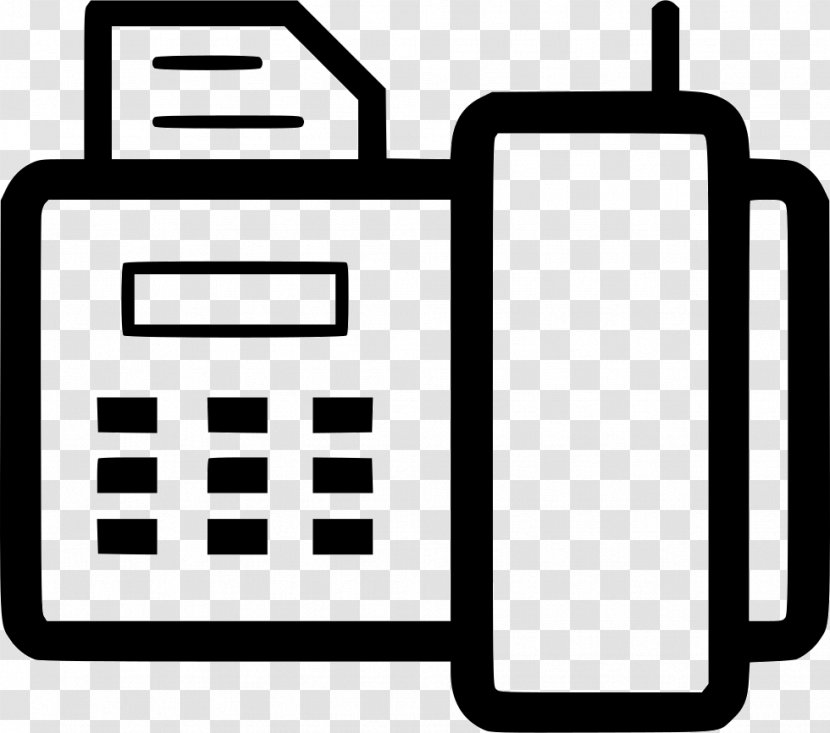 Fax Icon Design Clip Art - Telephone - Area Transparent PNG