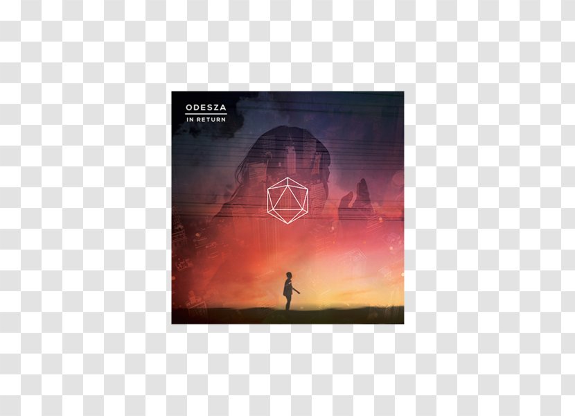 ODESZA In Return It's Only Phonograph Record LP - Heart - Digital Products Album Transparent PNG