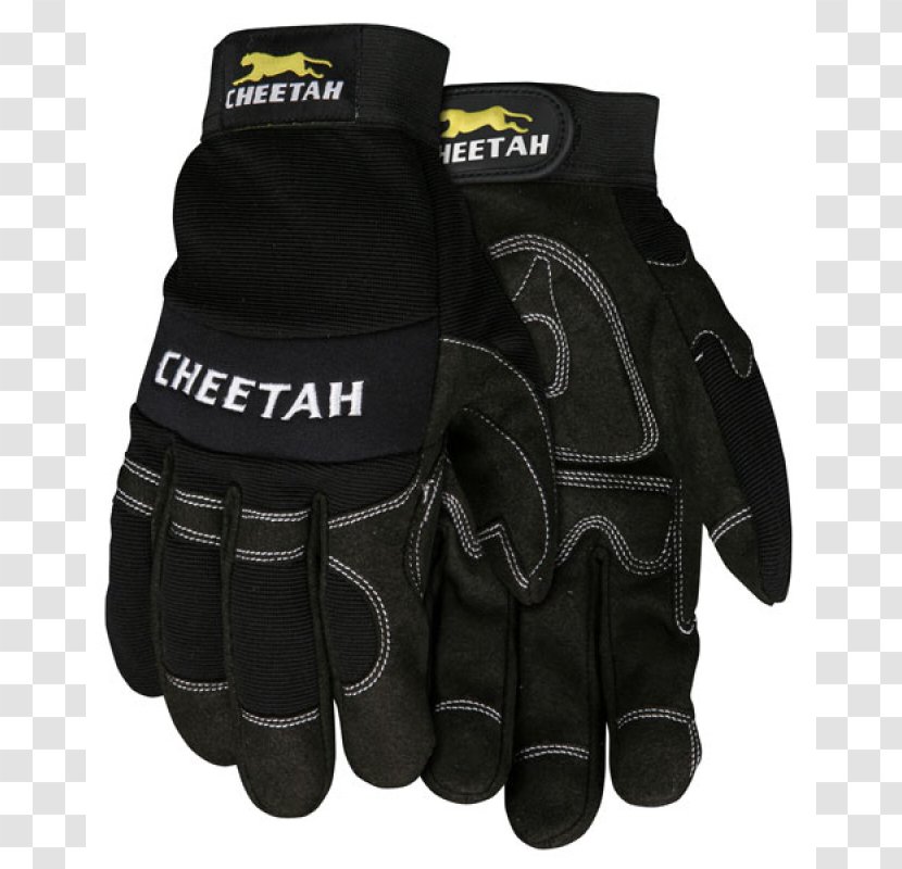 Lacrosse Glove Cycling Leather Black - Gloves Transparent PNG