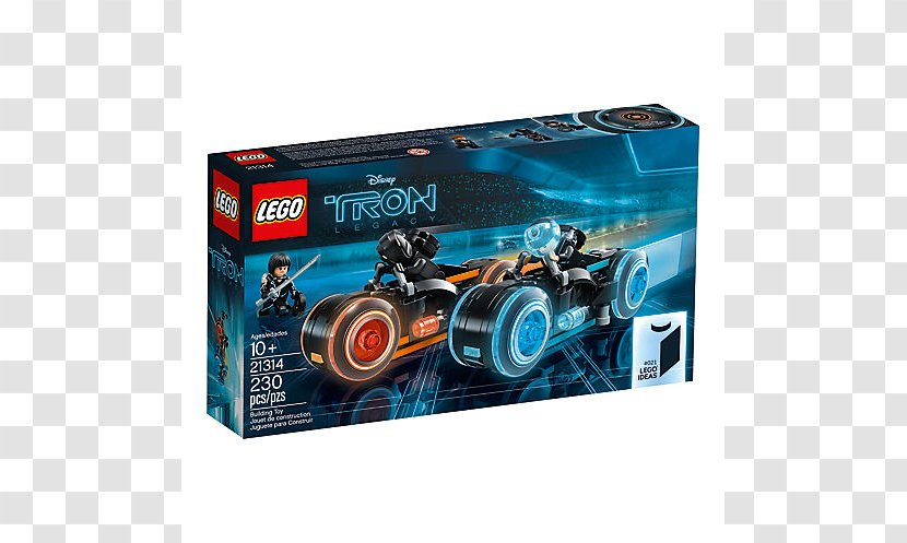 Lego Ideas Minifigure LEGO Certified Store (Bricks World) - Ngee Ann City Light CycleTron Legacy Transparent PNG