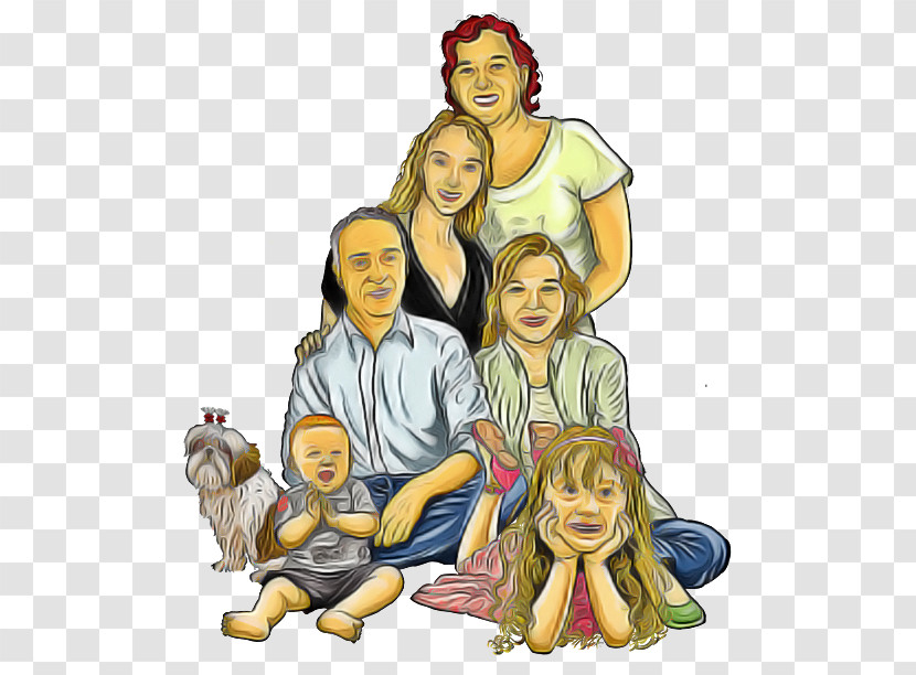 People Social Group Cartoon Youth Fun Transparent PNG