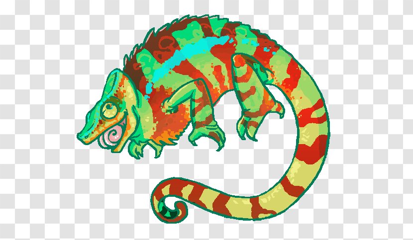 Reptile Character Fiction Clip Art - Panther Chameleon Transparent PNG