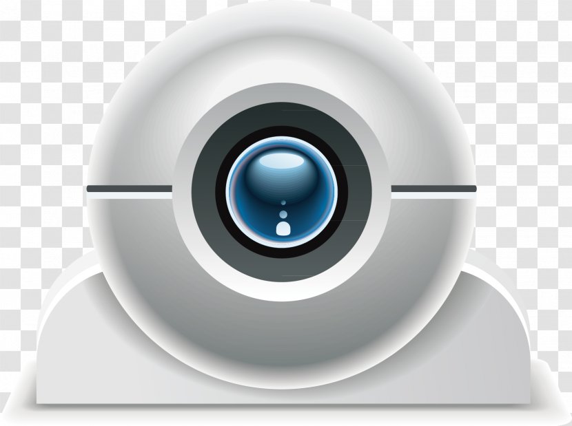 Webcam Video Camera IP - Icon - Monitor Vector Transparent PNG