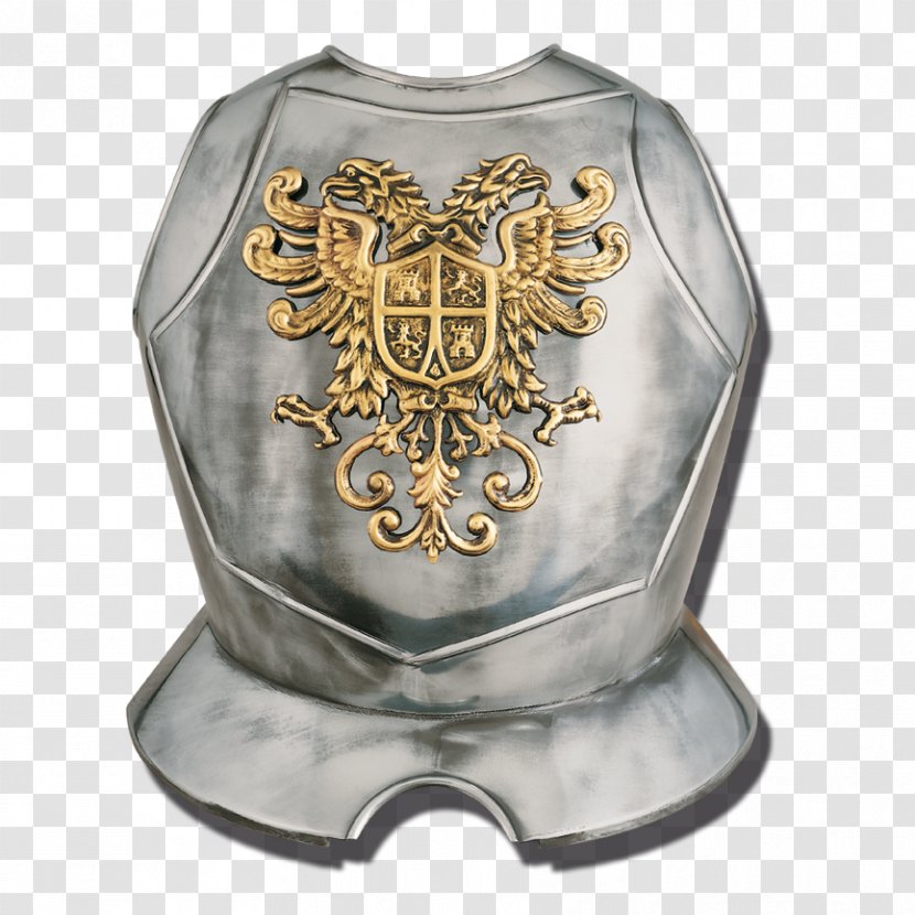 Breastplate Plate Armour Components Of Medieval Body Armor - Art - Knight Transparent PNG