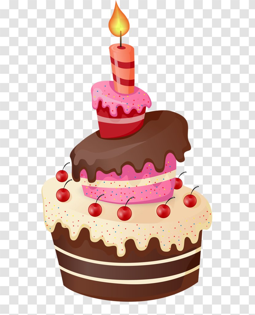 Birthday Cake Cupcake Clip Art - Bolo Transparent PNG