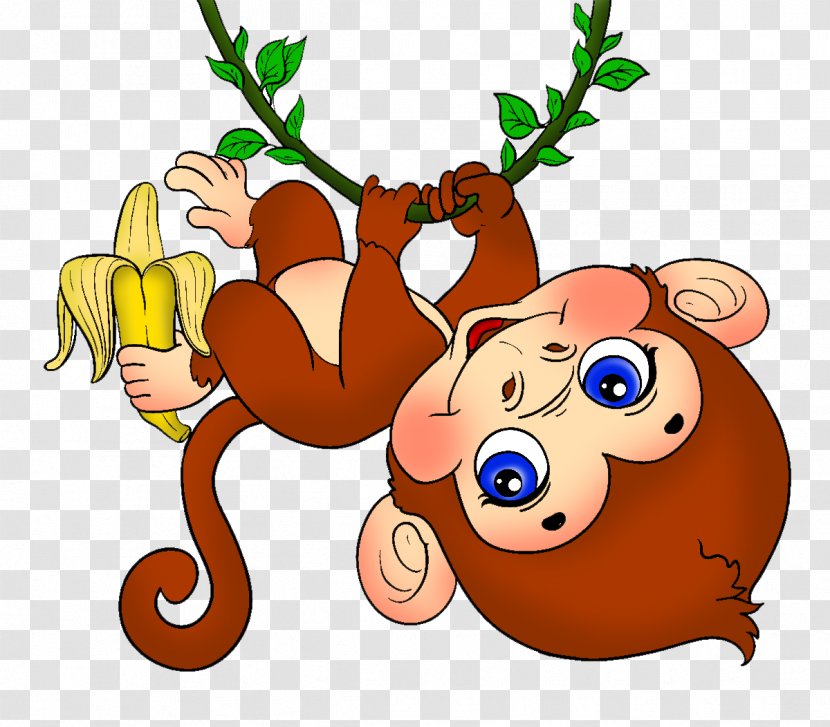 Baby Monkeys Cuteness Clip Art - Drawing - Monkey Transparent PNG