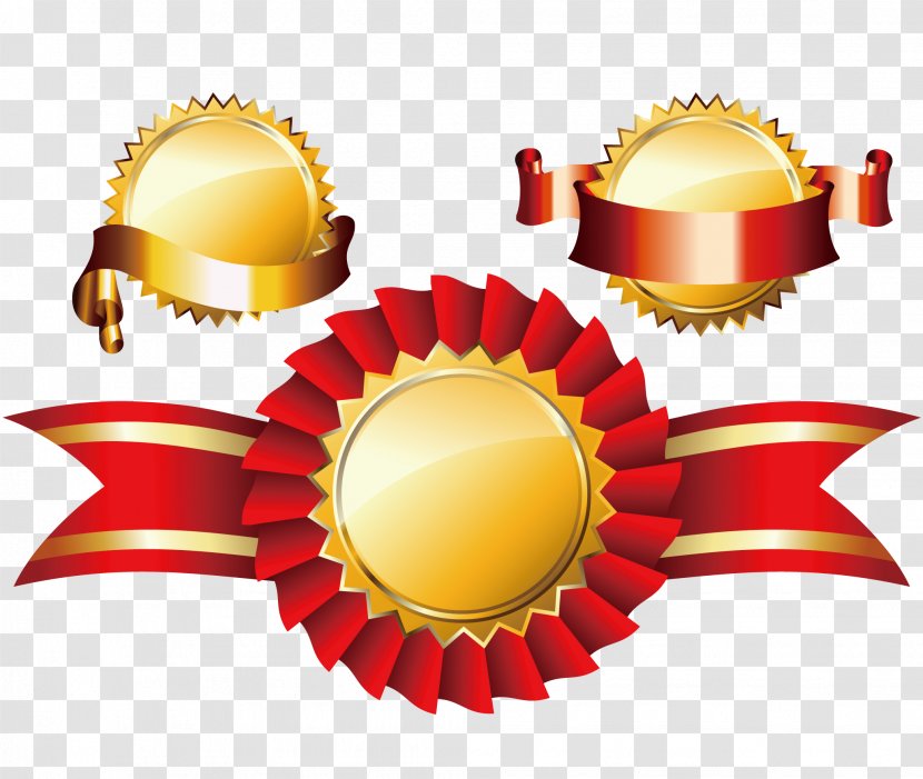 Trophy Award - Logo - Vector Gold Medal Transparent PNG