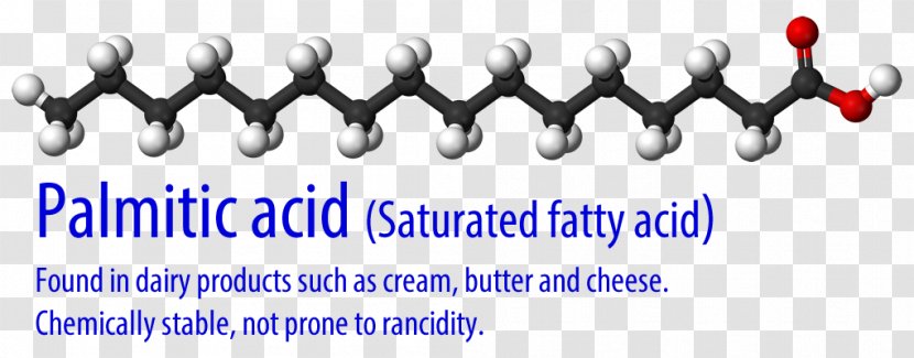 Stearic Acid Saturated Fat Fatty Caprylic - Intermolecular Force Transparent PNG