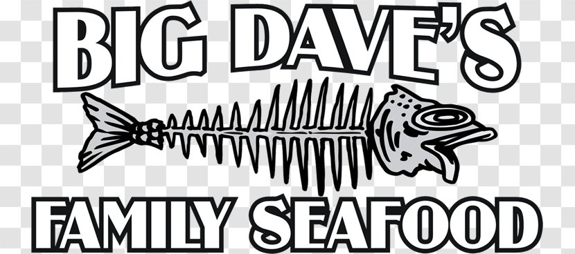 Big Dave's Family Seafood Mammal Logo Brand Design - Restaurant Transparent PNG