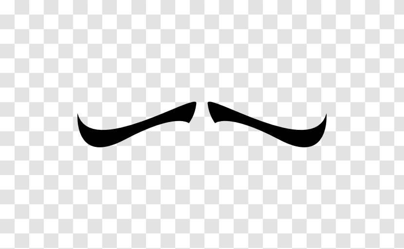 Pencil Moustache Clip Art - Black - Mustach Transparent PNG