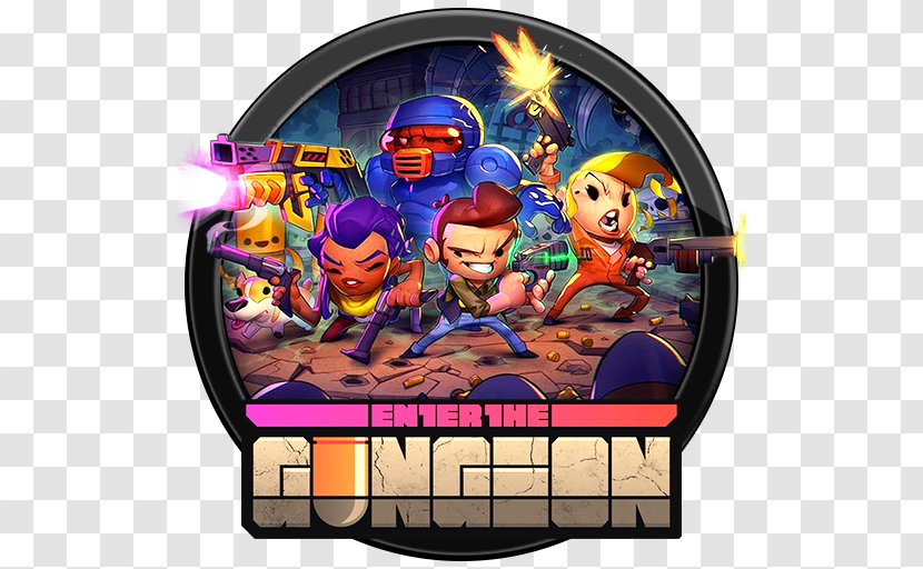 Enter The Gungeon Nintendo Switch Video Games Art Roguelike - Game Transparent PNG