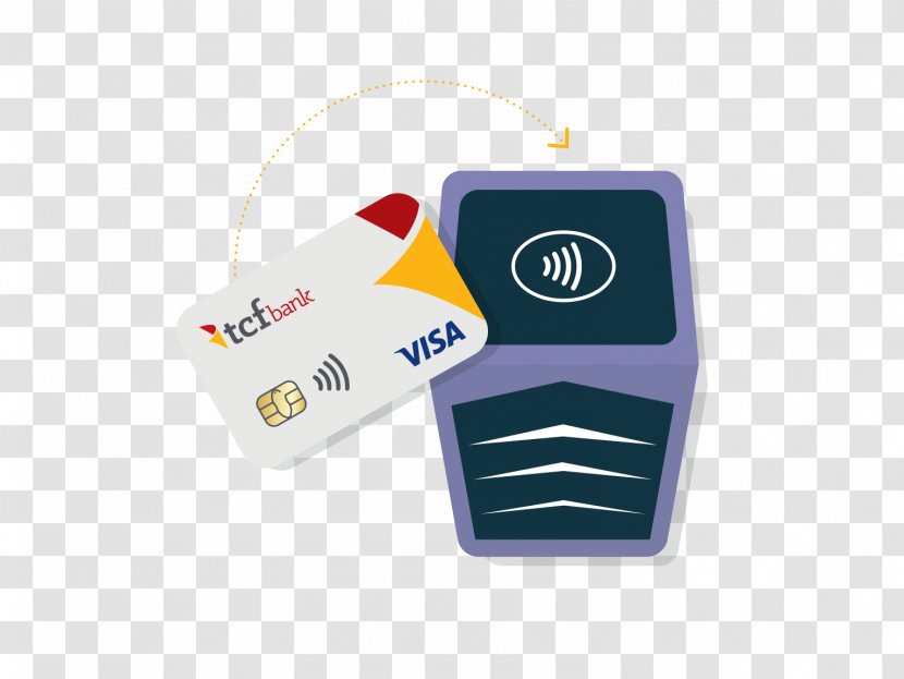 Debit Card Credit Contactless Payment TCF Bank - Emv Transparent PNG