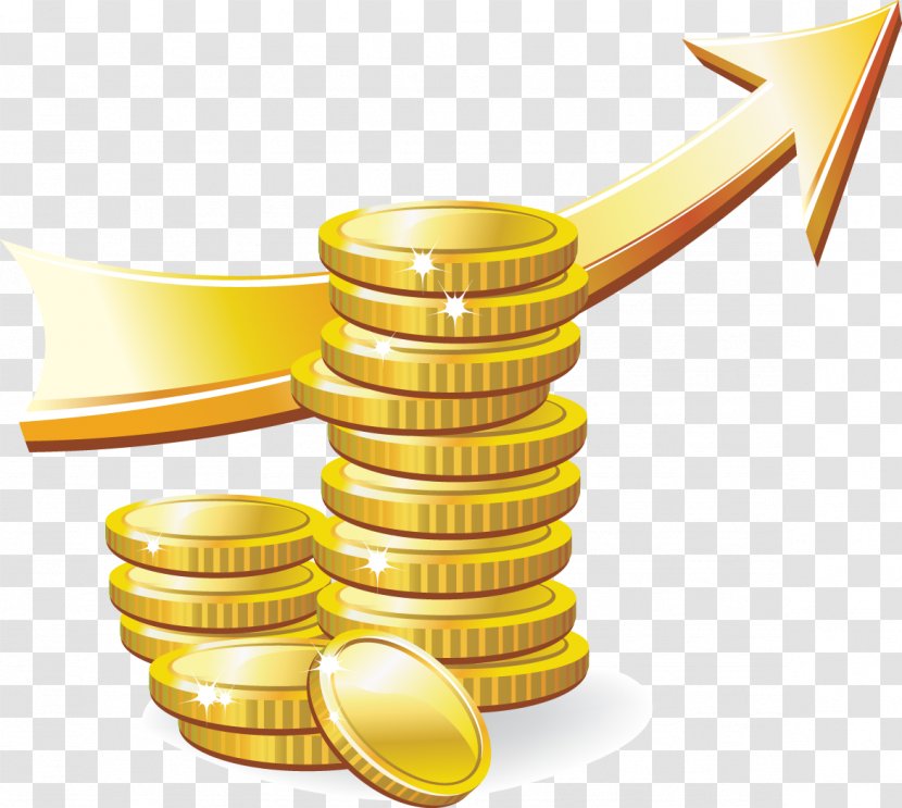 Gold Coin Bullion - Royaltyfree Transparent PNG