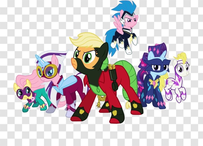 My Little Pony Applejack Horse Power Ponies - Friendship Is Magic Transparent PNG