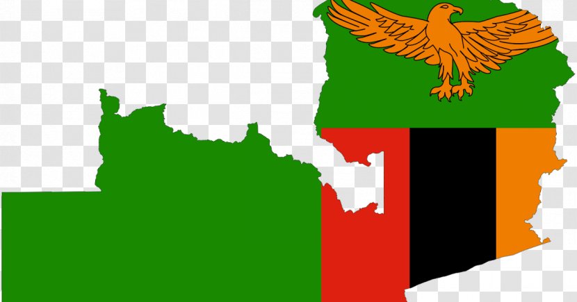 Flag Of Zambia Lusaka Map National - Blank - General Transparent PNG