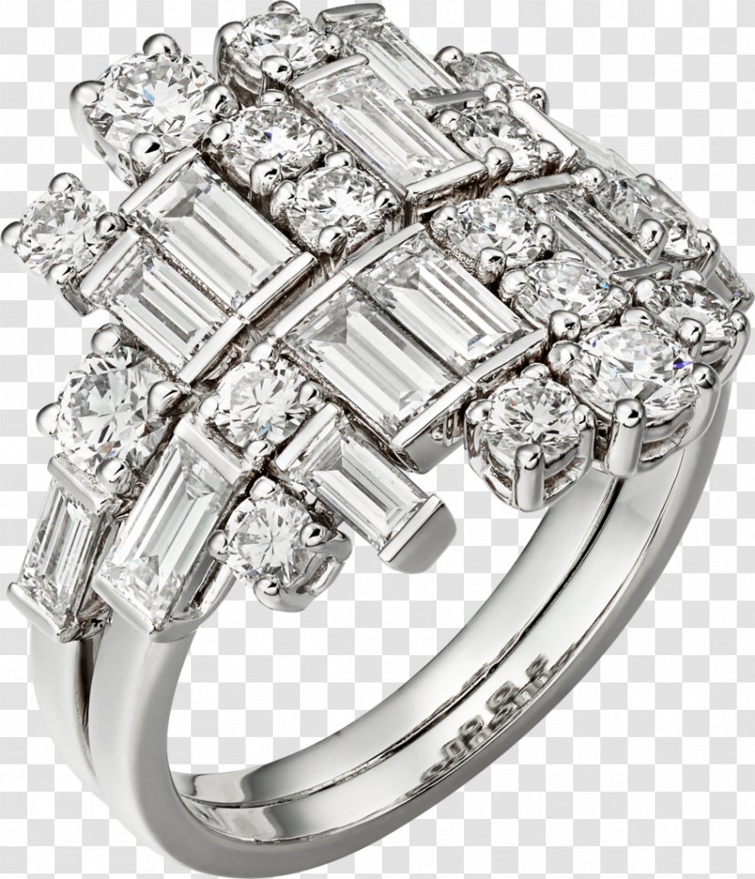 Earring Cartier Engagement Ring Jewellery - Gemstone - Color Bracelet Transparent PNG