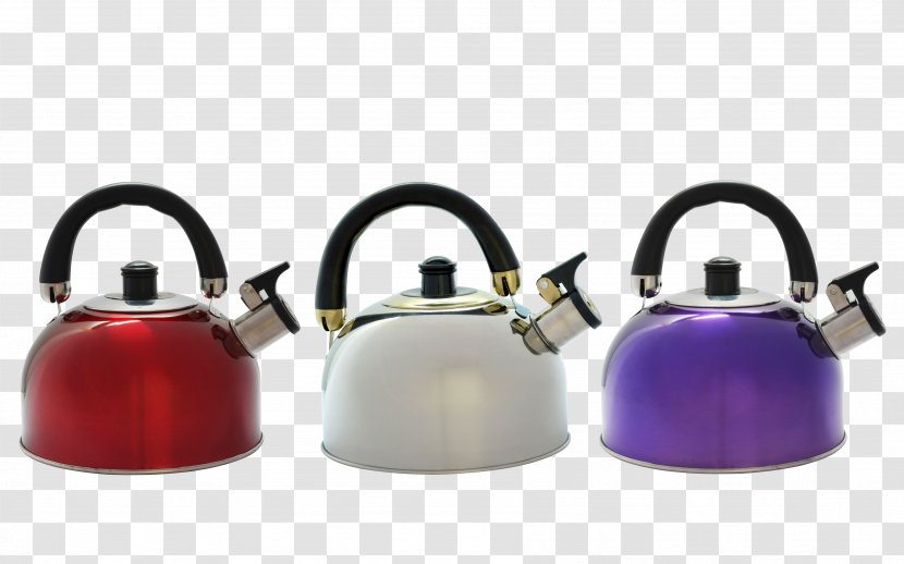 Whistling Kettle Stainless Steel Whistle Vitreous Enamel - Backpack Transparent PNG