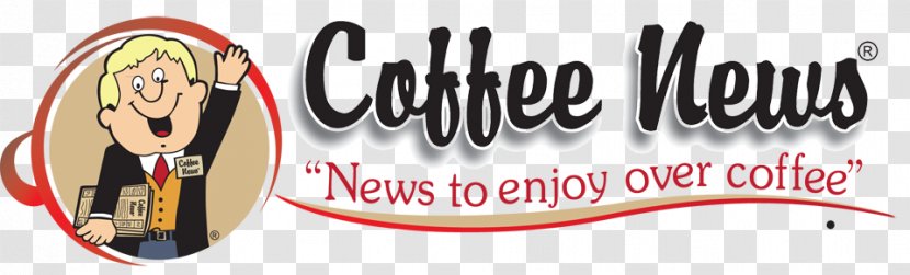 Coffee News Advertising Newspaper Logo - Restaurant Magazine Ad Transparent PNG