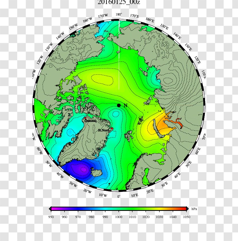 Arctic Ocean Polar Regions Of Earth Map Ice Pack Sea - Global Warming - Sunrise Over Transparent PNG