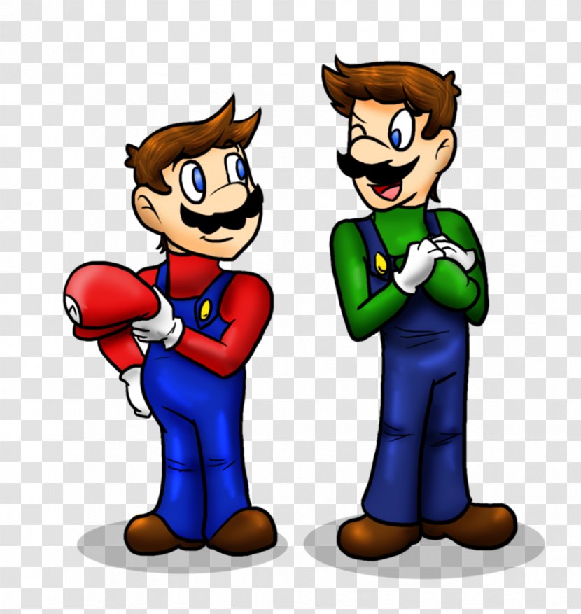 DeviantArt Vertebrate Mario & Luigi: Superstar Saga Artist - Hand - Its Christmas Day Bro Transparent PNG