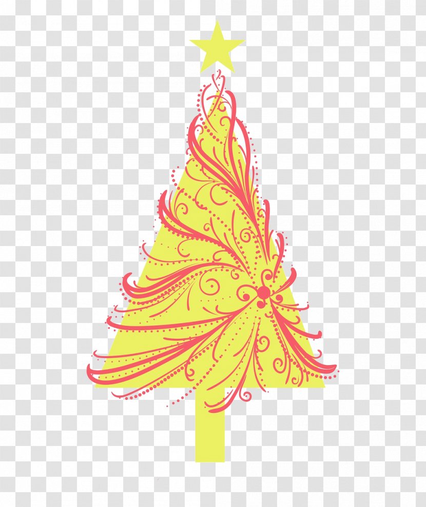 Christmas Tree Decoration Party - Star Transparent PNG