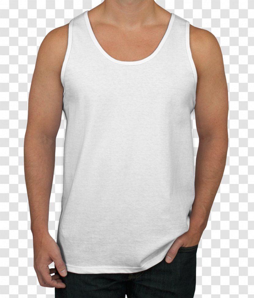 T-shirt Sleeveless Shirt Undershirt Gildan Activewear - Scoop Neck Transparent PNG