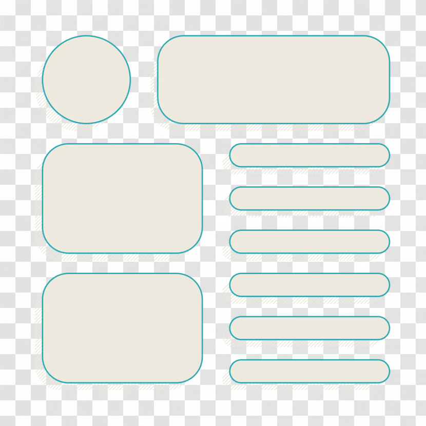 Wireframe Icon Ui Icon Transparent PNG