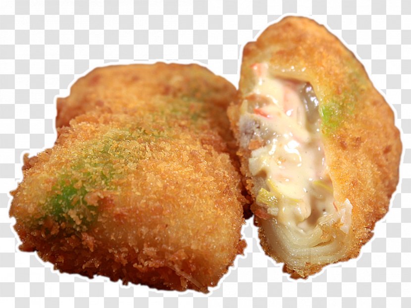 Rissole Croquette Pastel Fritter Deep Frying - Mayonnaise - Fish Transparent PNG