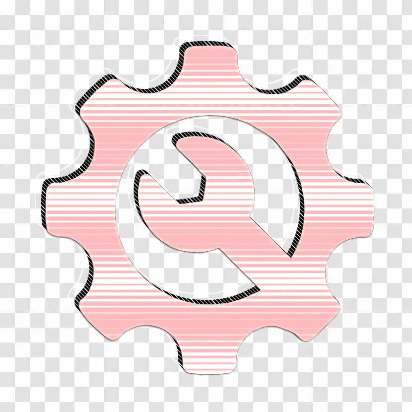 Icon Repairing Service Gear - Symbol - Currency Emblem Transparent PNG